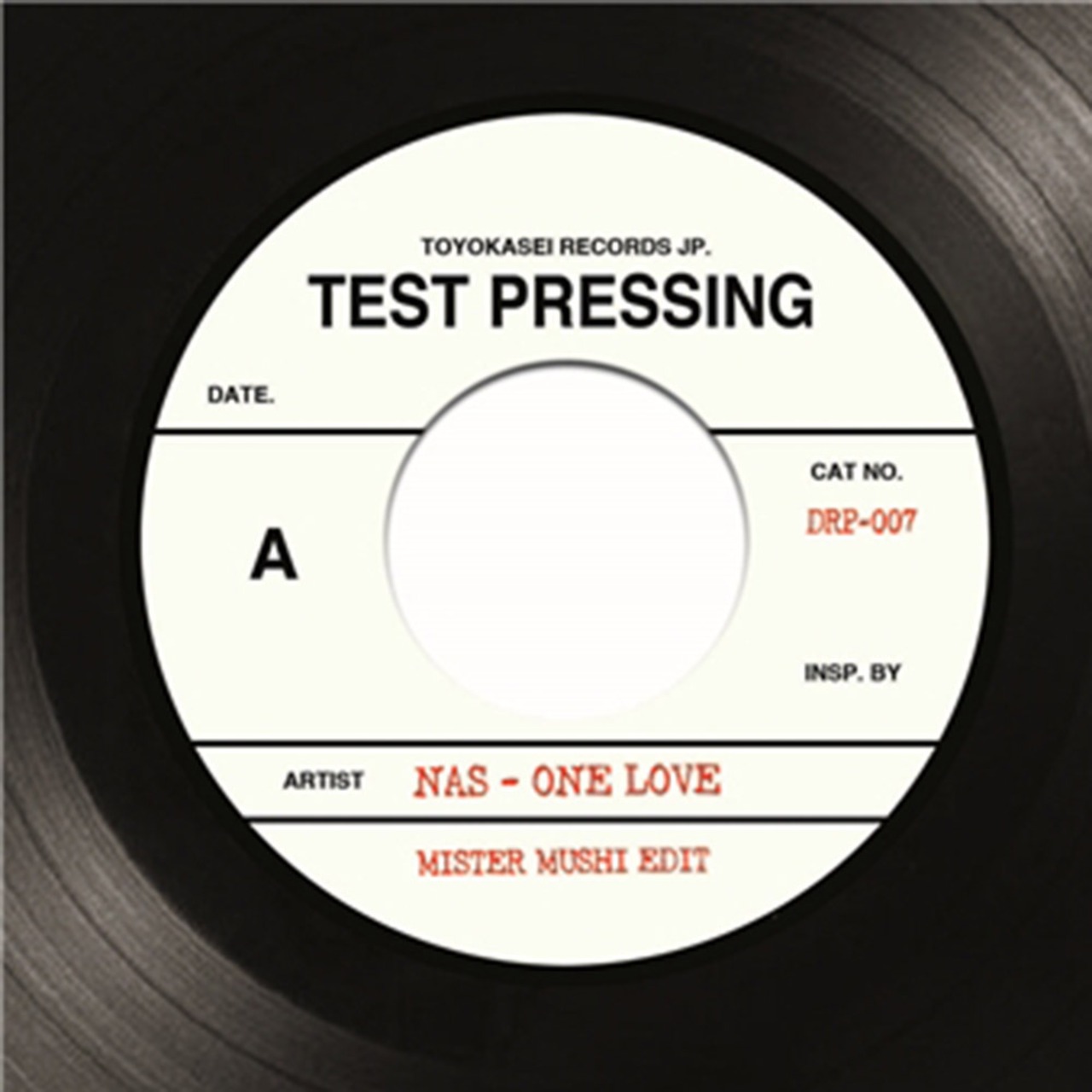 ONE LOVE ( MISTER MUSHI EDIT ) 7inch 【取り寄せ商品】